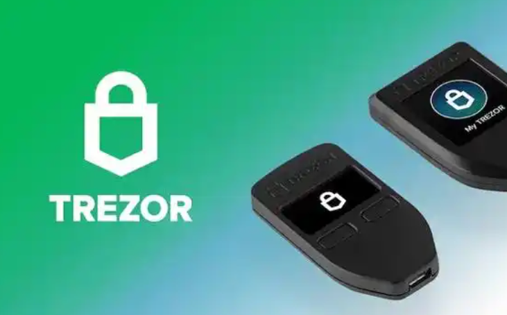 Trezor钱包 硬件冷钱包示意